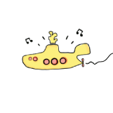 Kleines „Yellow Submarine“: Illustration von Luzie Hofmann